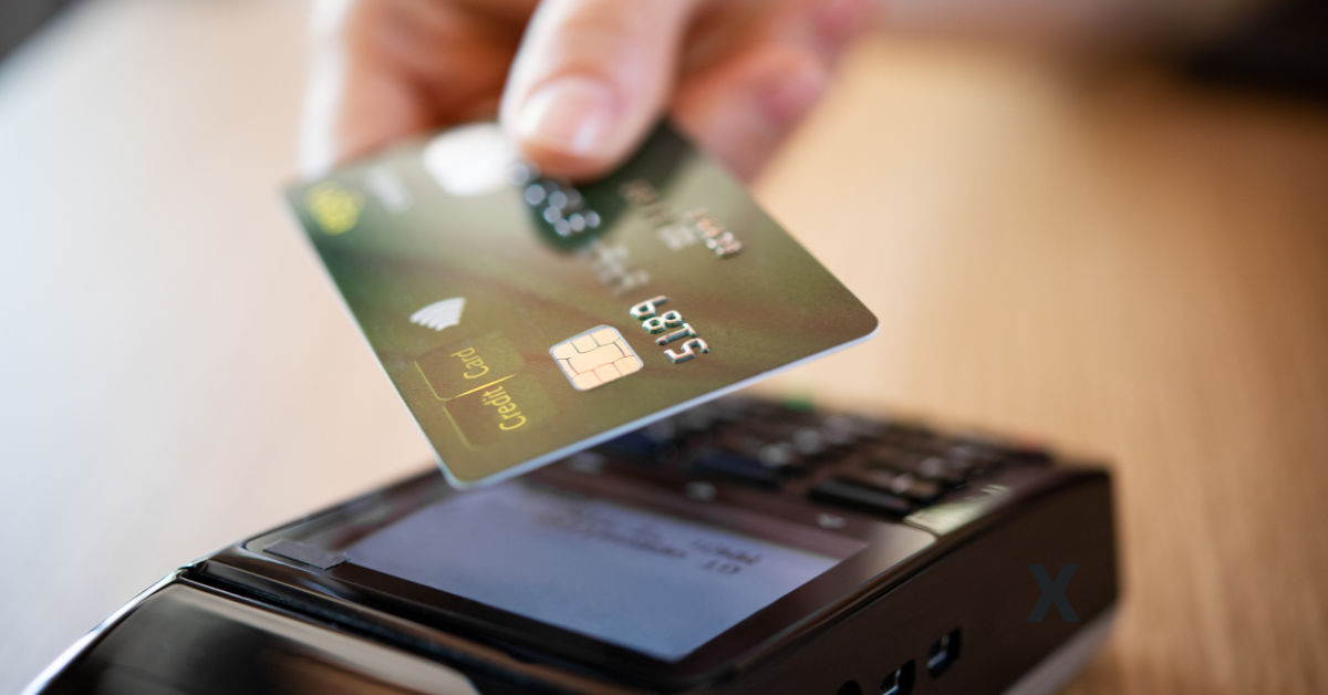 Portable credit card processing machines