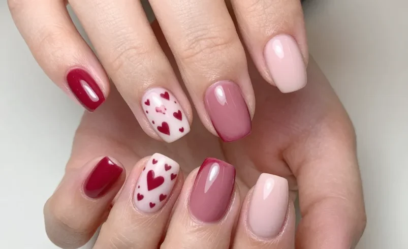 Trending Valentines Nails for February